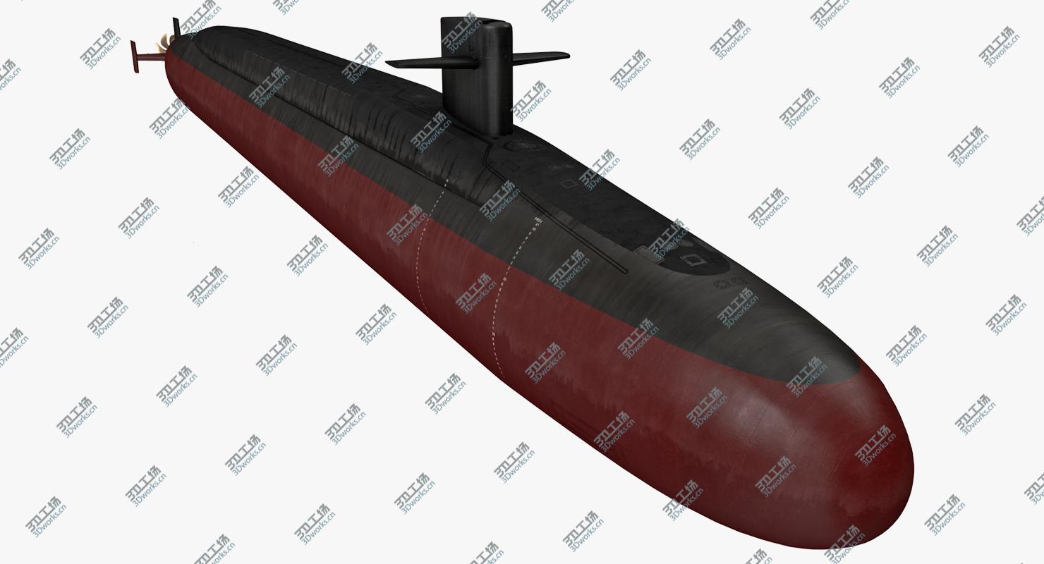 images/goods_img/2021040164/3D model US Nuclear Submarine Ohio Class/2.jpg